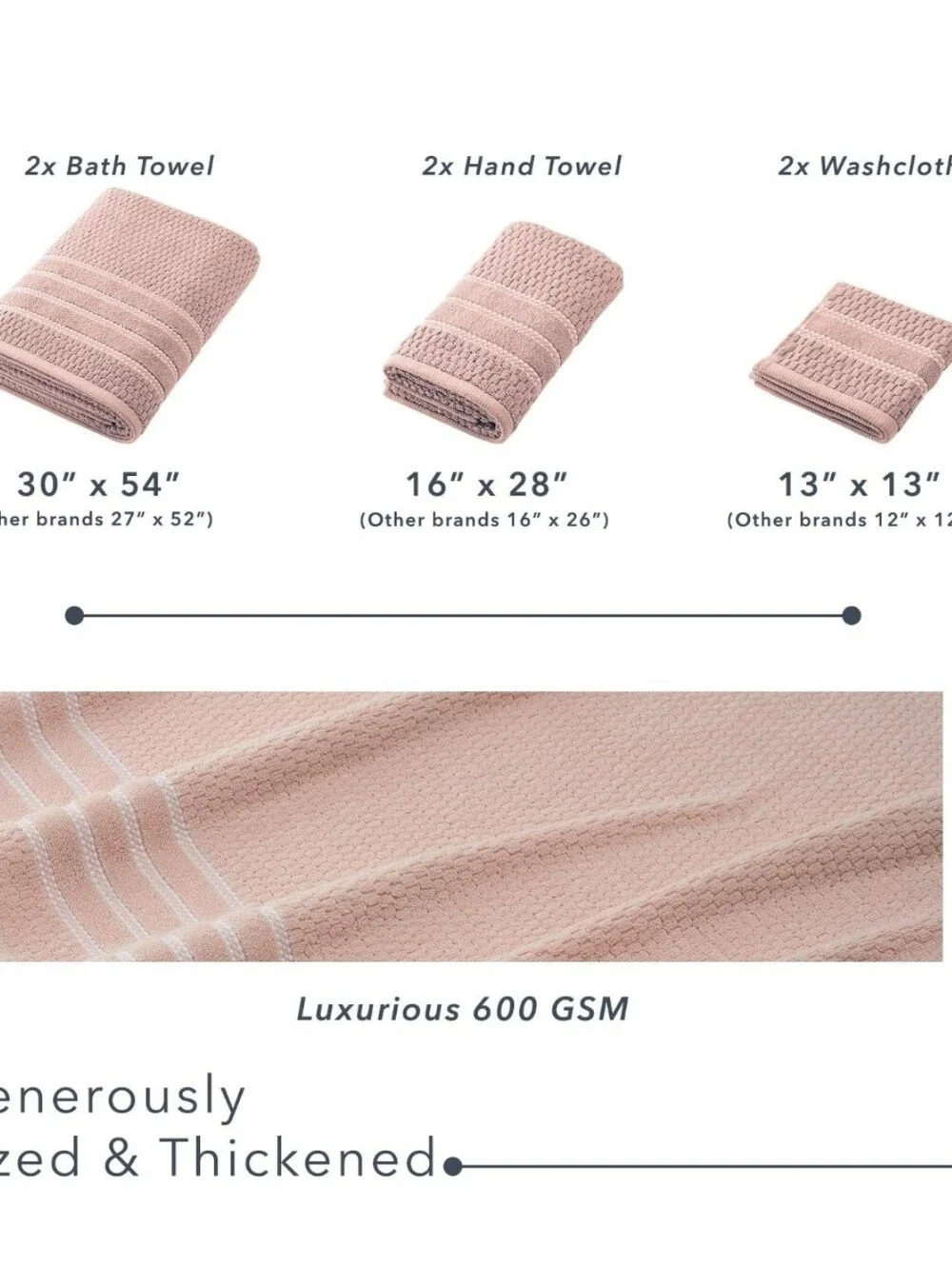 (Ew)Soho 6 Piece Cotton Towel Set